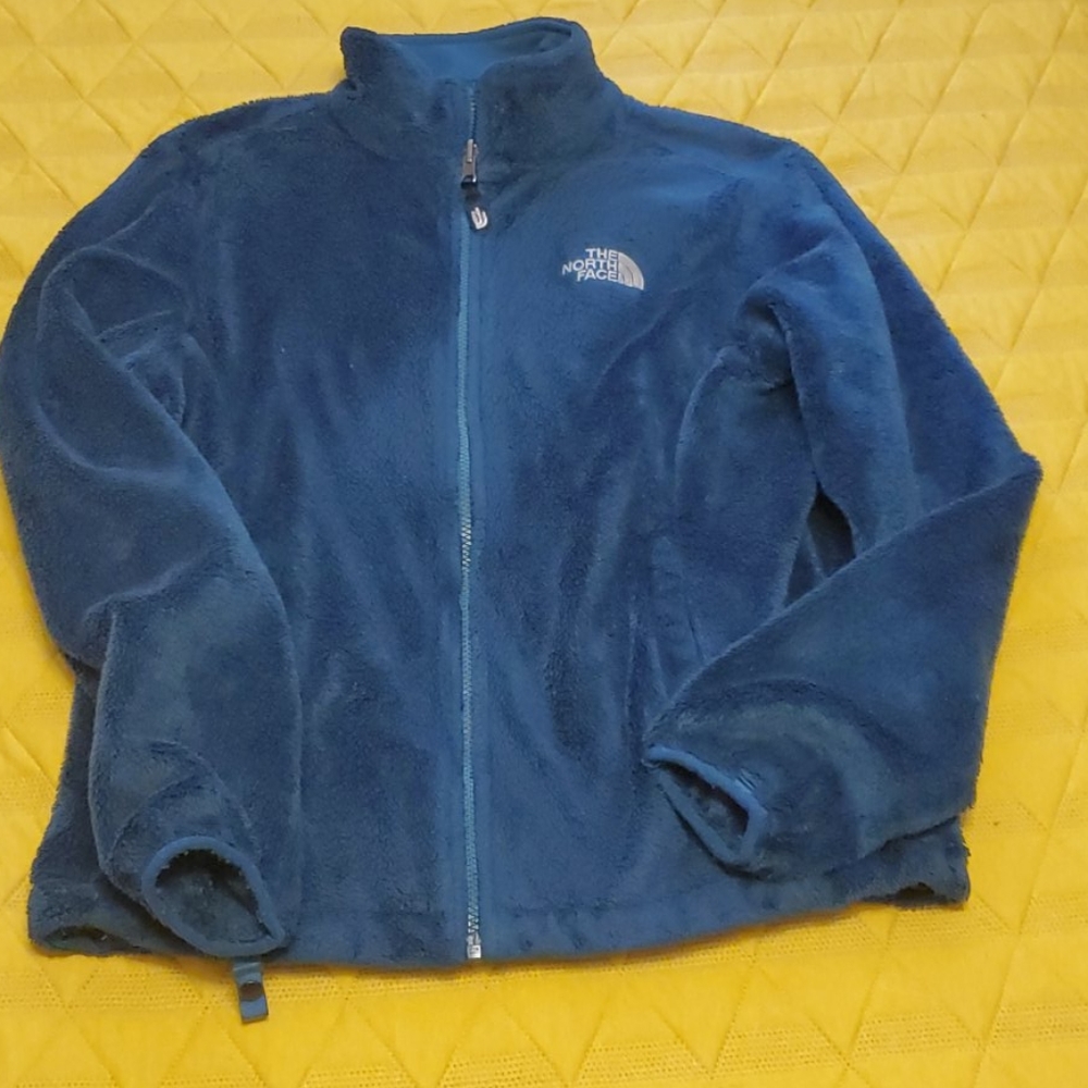 North face furry jacket